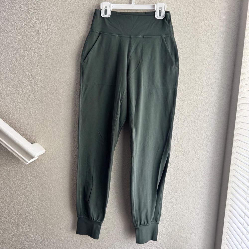 Lululemon Align High-Rise Jogger 28 Dark Forest Green Nulu Pants Womens Size 4